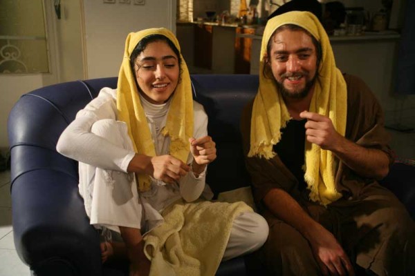 بهرام رادان و گلشیفته در سنتوری